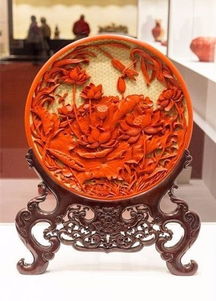 传统中国红 漆雕艺术